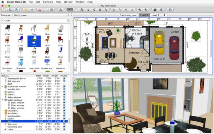 Sweet Home 3D – Ứng dụng thiết kế nội thất nhà dễ dàng – Maclife –  Everything for Mac Lovers